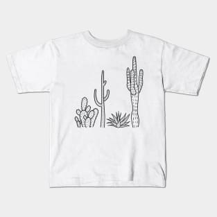 Cactus illustration Kids T-Shirt